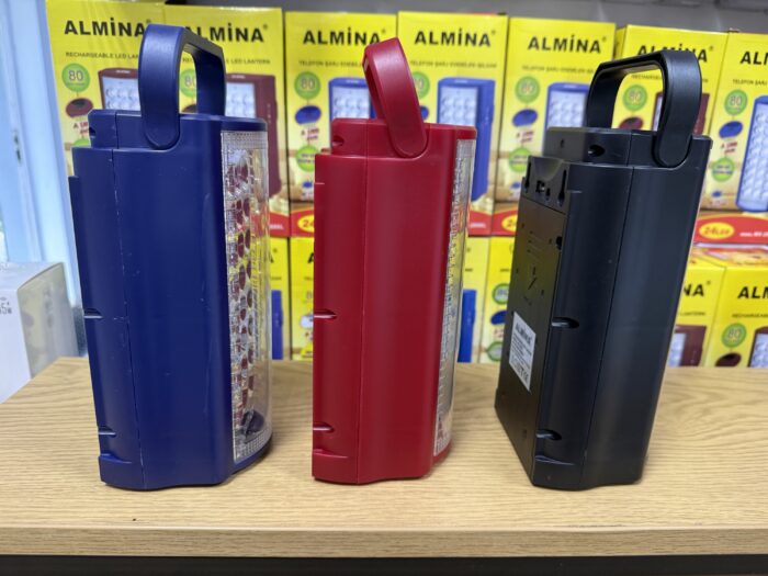 Аварійний акумуляторний ліхтар-лампа Almina 24 LED з функцією Power Bank (для дому та офісу) - Зображення 6
