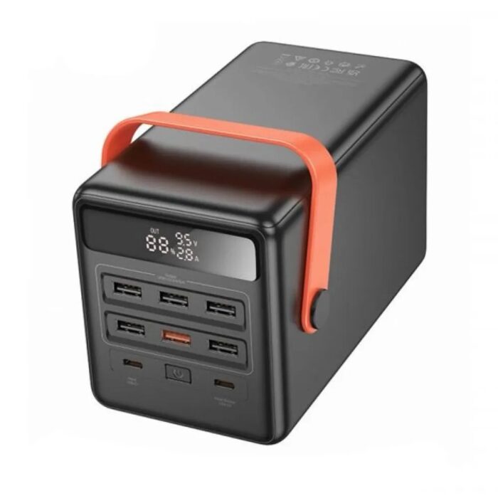 Повербанк Hoco DB03 Max Centurion 65w Fully compatible PB / Lamp / 100000 mAh Black - Зображення 2