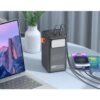 Повербанк Hoco DB03 Max Centurion 65w Fully compatible PB / Lamp / 100000 mAh Black - Зображення 4