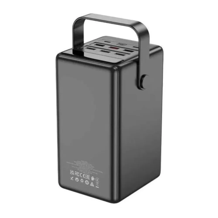Повербанк Hoco DB03 Endure 22.5W fully compatible PB / Lamp / 100 000mAh Black - Зображення 4