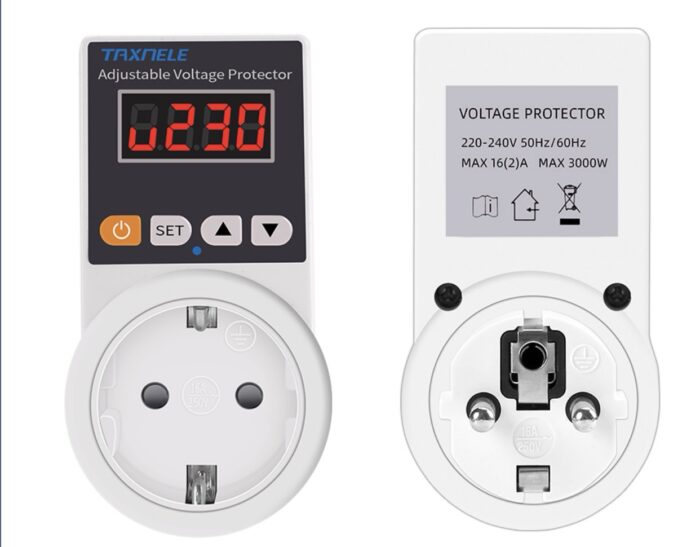 Реле напруги TAXNELE 16A (140V–300V) - Зображення 2