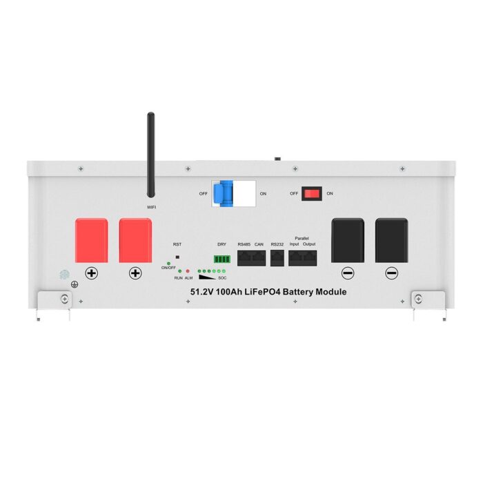 Акумулятор LiFePO₄ MUST LP16-24100, 25.6 V, 100 Ah, 2.56 kWh, настінний. - Зображення 2