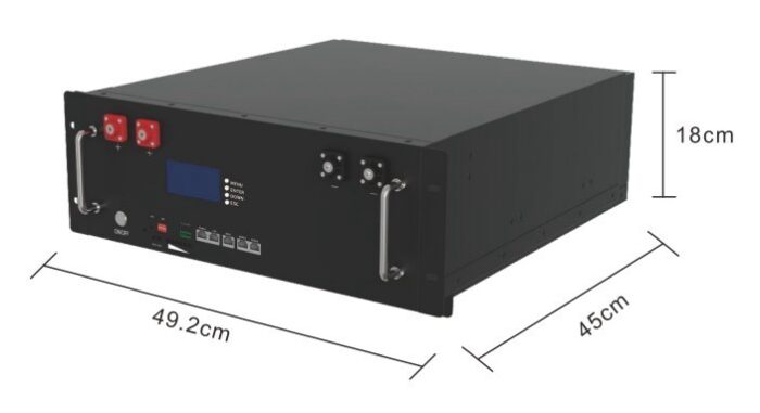 Акумуляторна батарея SCRA-R-51.2-100, 5120Wh, EVE, 100Ah, LiFePO4 - Зображення 2